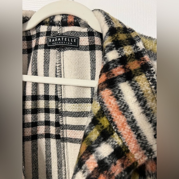 Bagatelle Multicolor Plaid Jacket - Picture 4 of 9